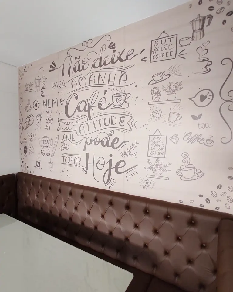 papel de parede personalizado cozinha impermeavel