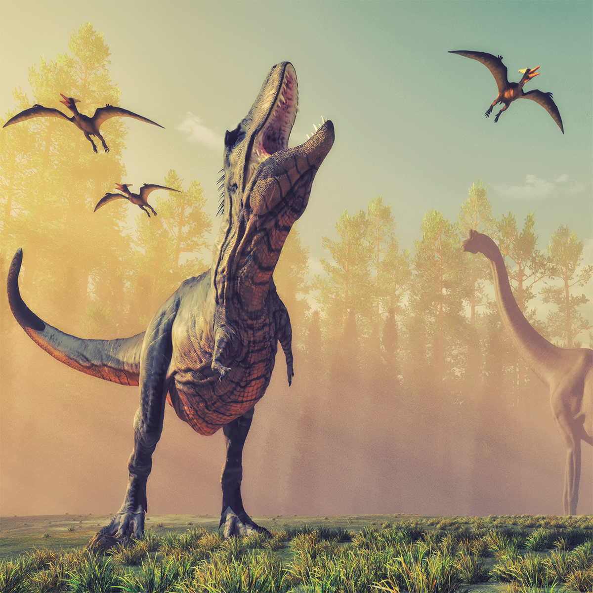 Papel de Parede Tiranossauro Rex - Imagem 2