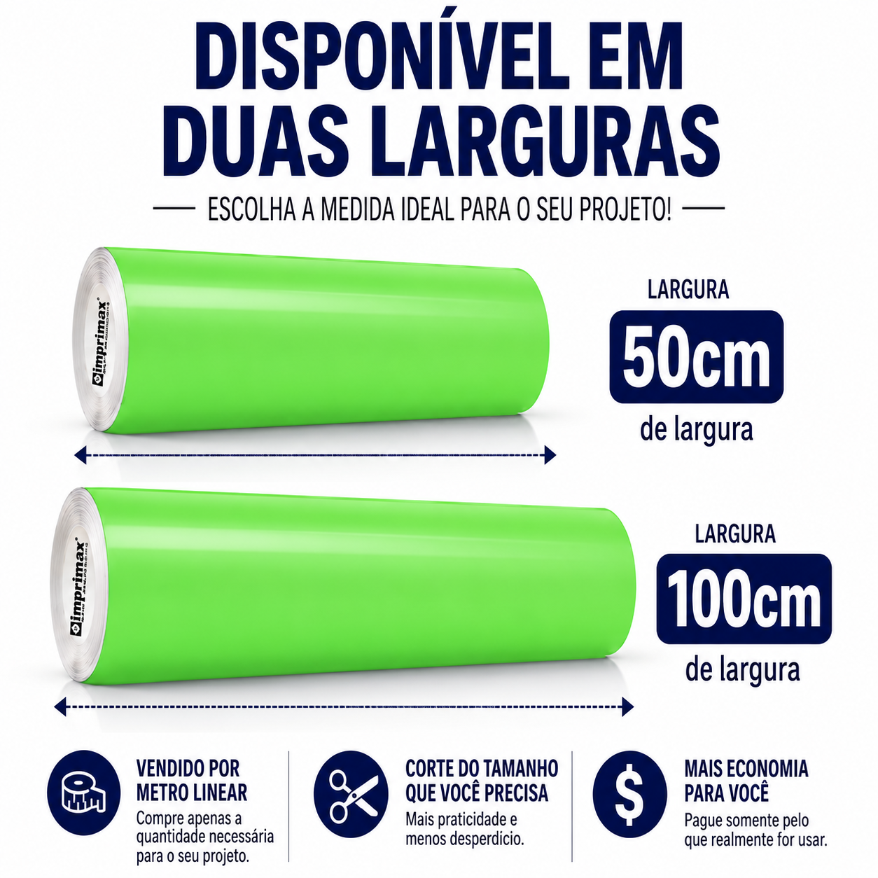 Adesivo Vinílico Premium Verde Abacate - Imagem 2