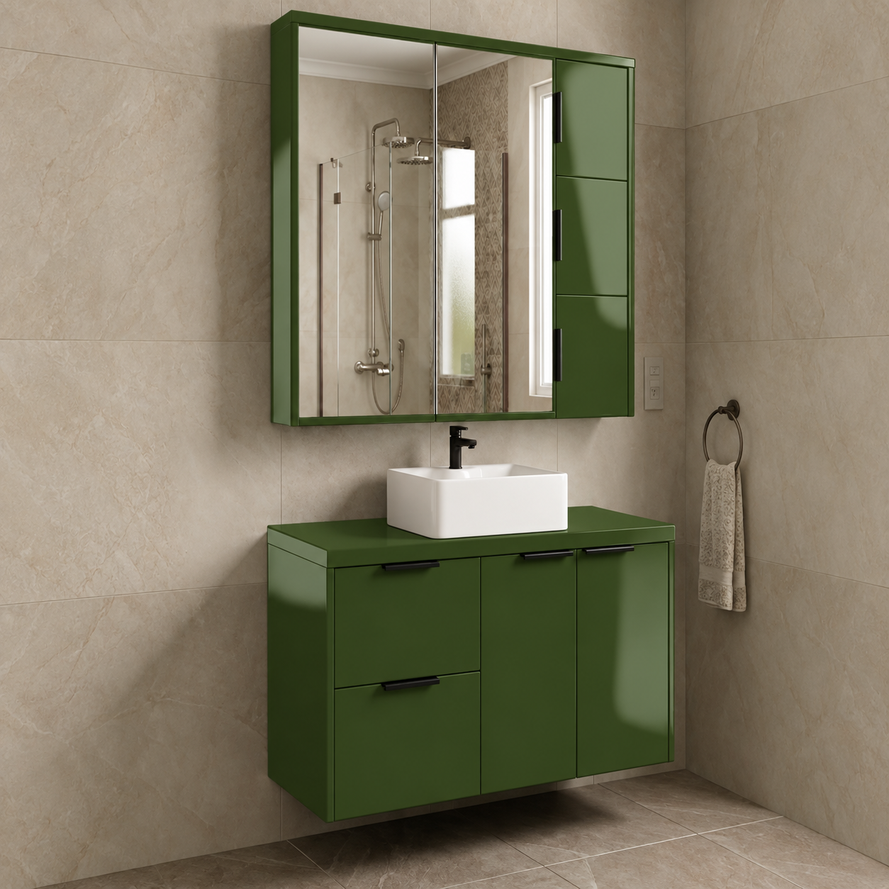 Adesivo Vinílico Premium Verde Escuro - Imagem 2