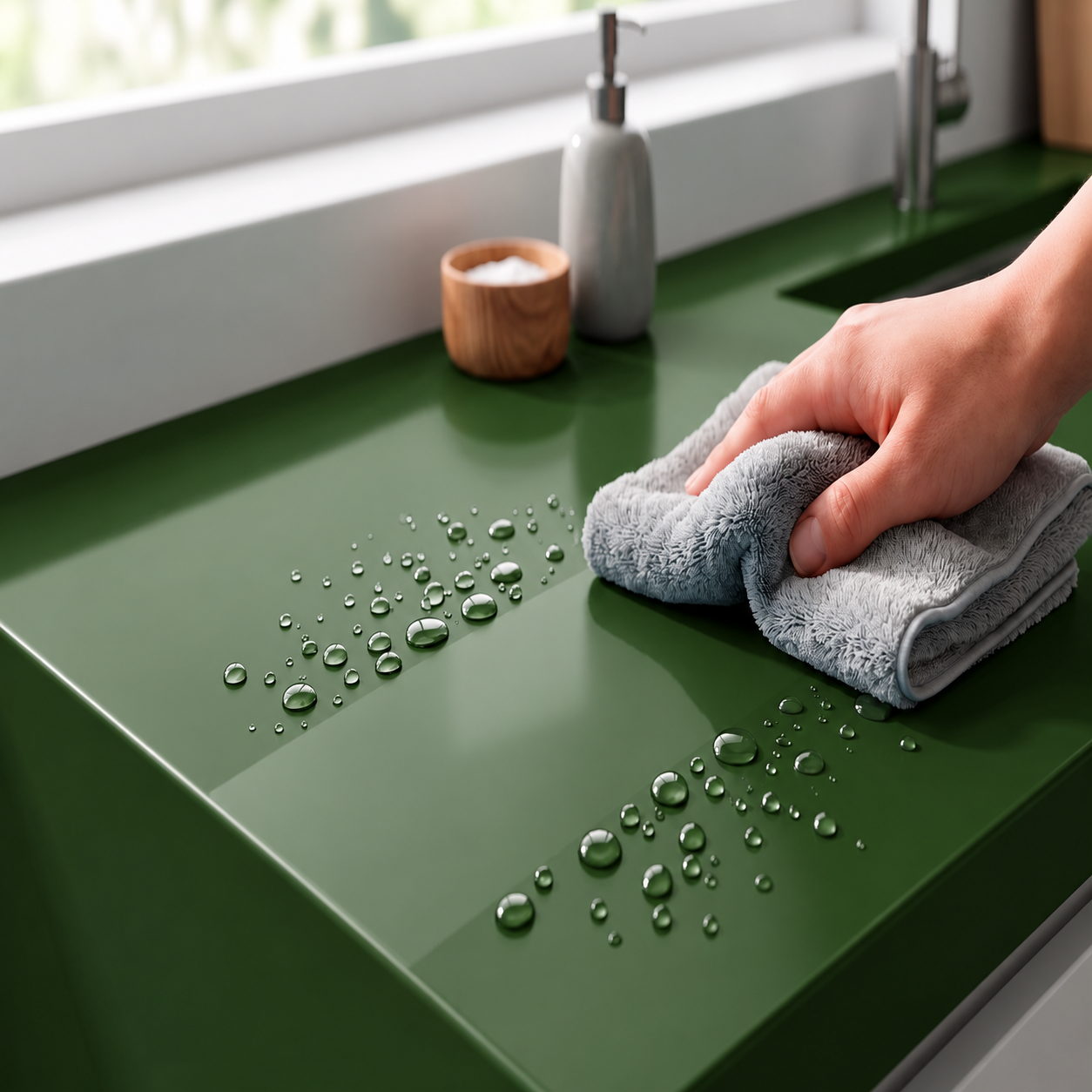 Adesivo Vinílico Premium Verde Escuro - Imagem 4