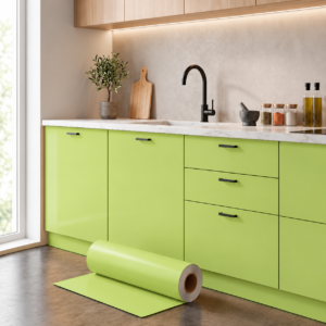 Adesivo Vinílico Premium Verde Maçã