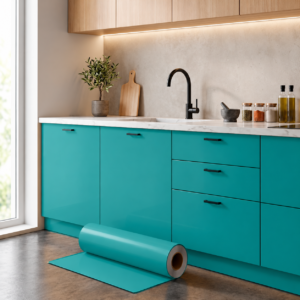 Adesivo Vinílico Premium Verde Turquesa