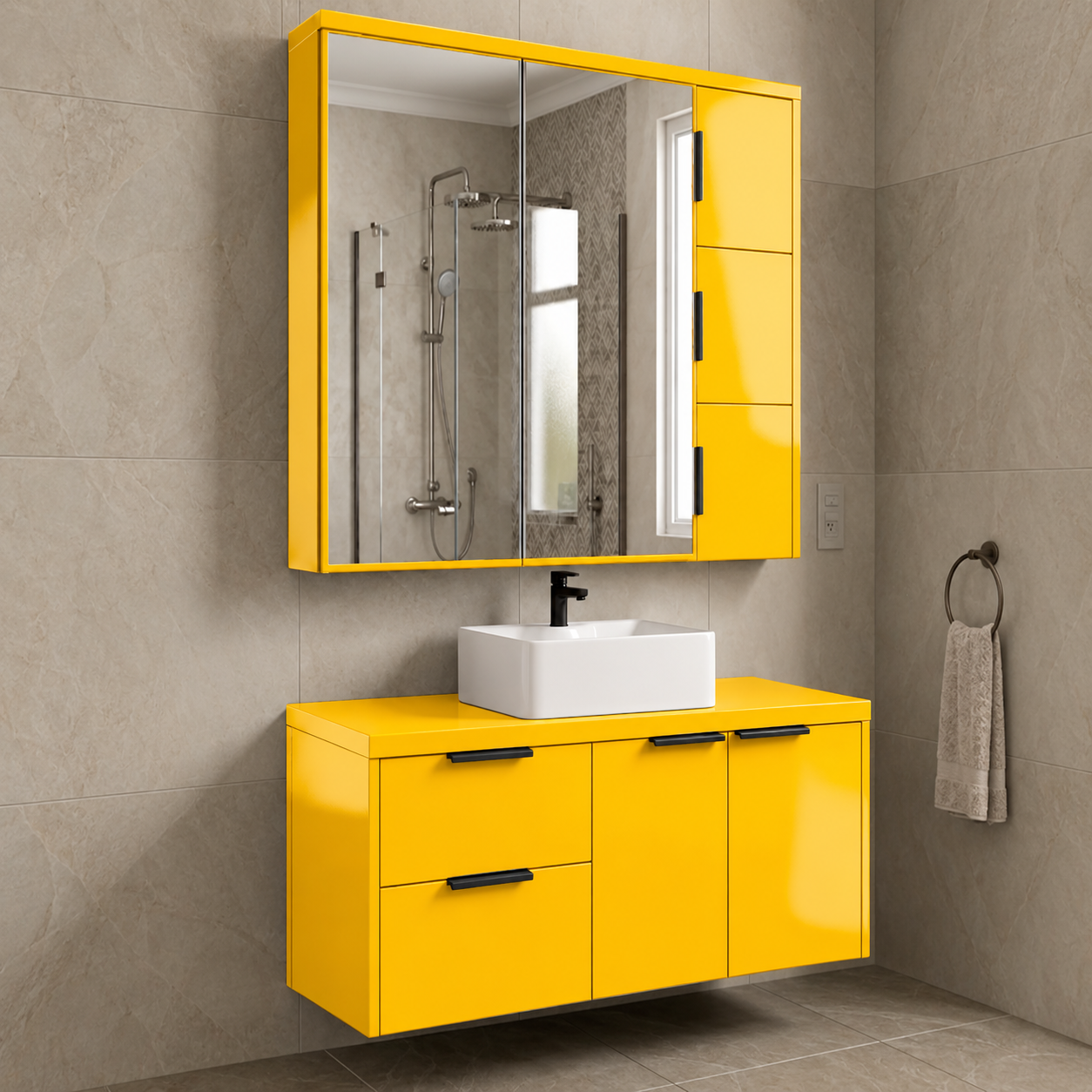 Adesivo Vinílico Premium Amarelo Ouro - Imagem 5