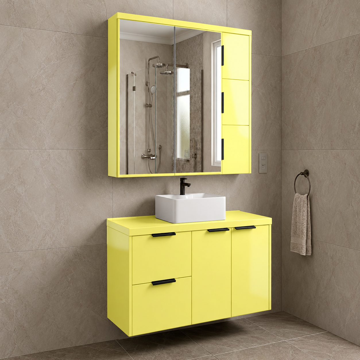 Adesivo Vinílico Premium Amarelo Citrus - Imagem 4