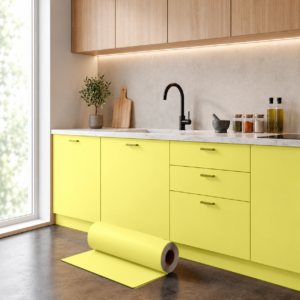 Adesivo Vinílico Premium Amarelo Citrus