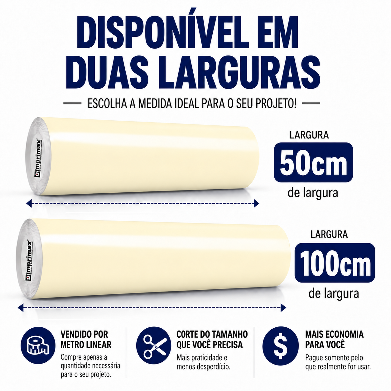 Adesivo Vinílico Premium Bege - Imagem 2