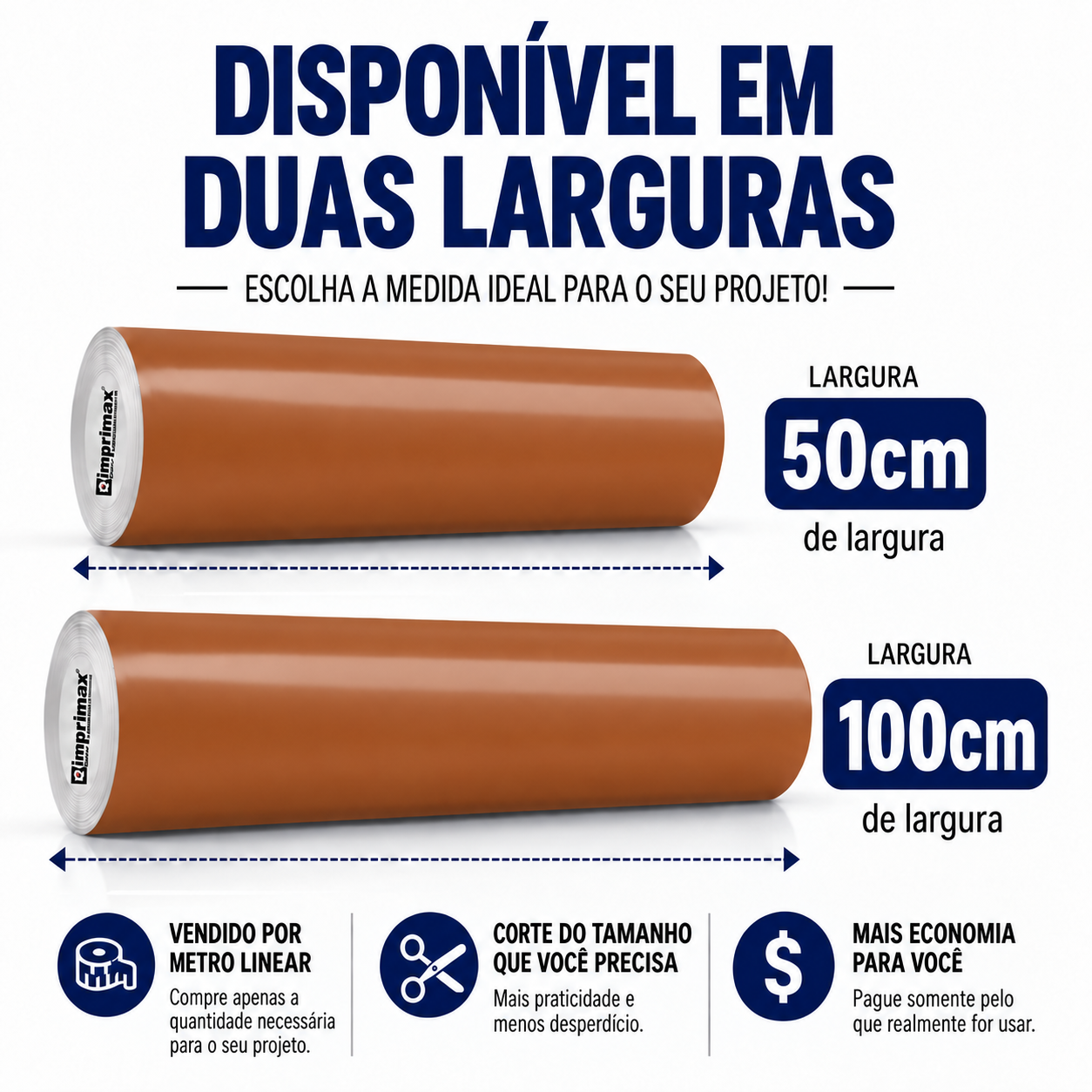 Adesivo Vinílico Premium Cobre - Imagem 2