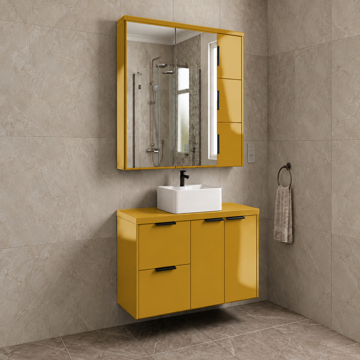 Adesivo Vinílico Premium Dourado - Imagem 3