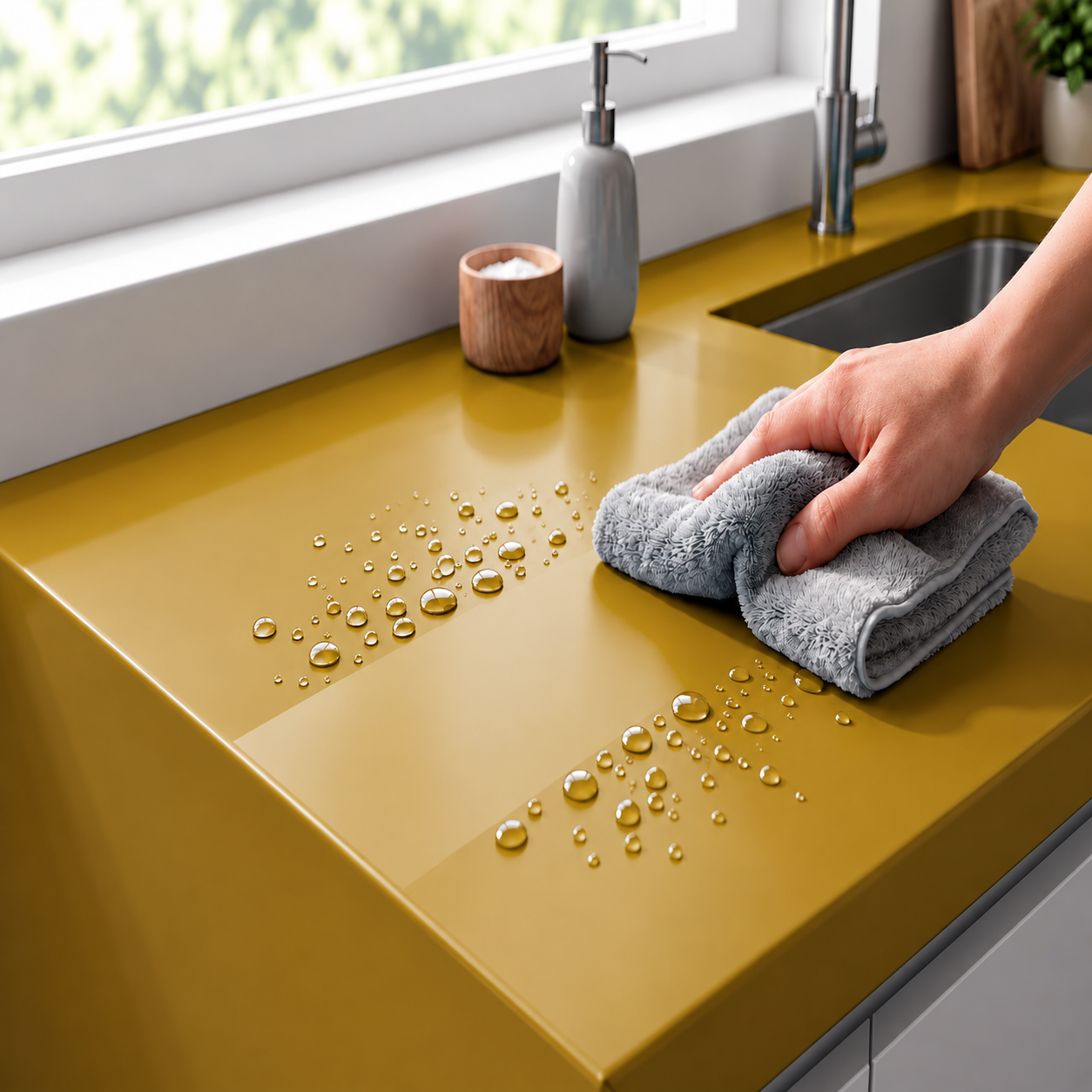 Adesivo Vinílico Premium Dourado - Imagem 4