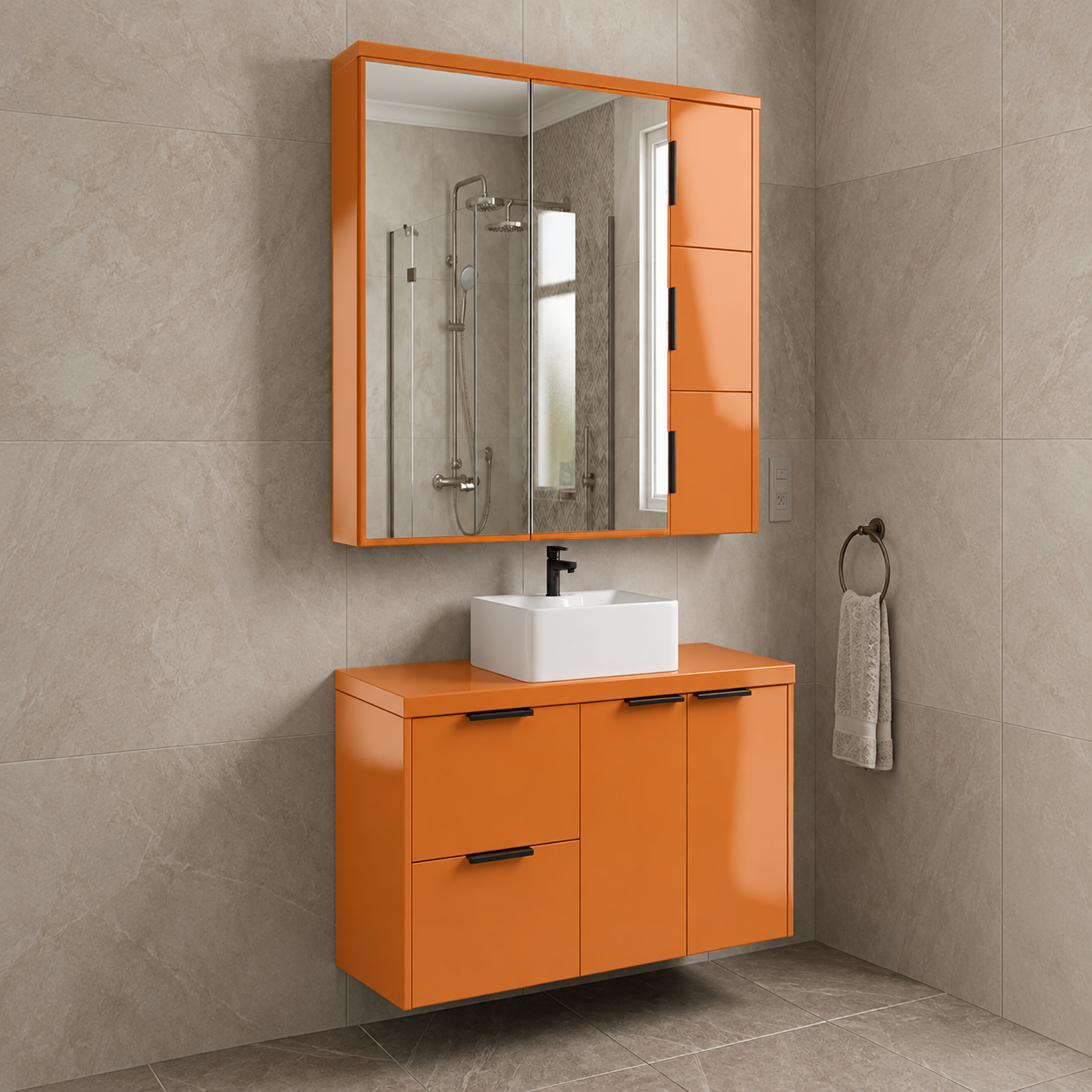 Adesivo Vinílico Premium Laranja - Imagem 2