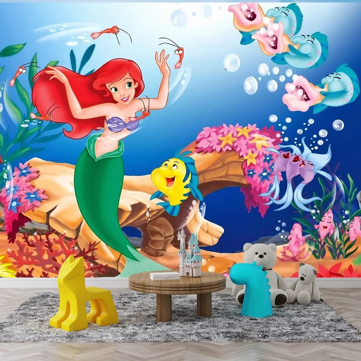 Papel de Parede A Pequena Sereia