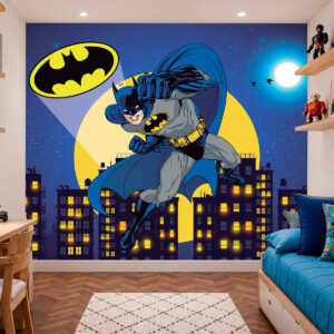 Papel de Parede Batman Cidade Desenho