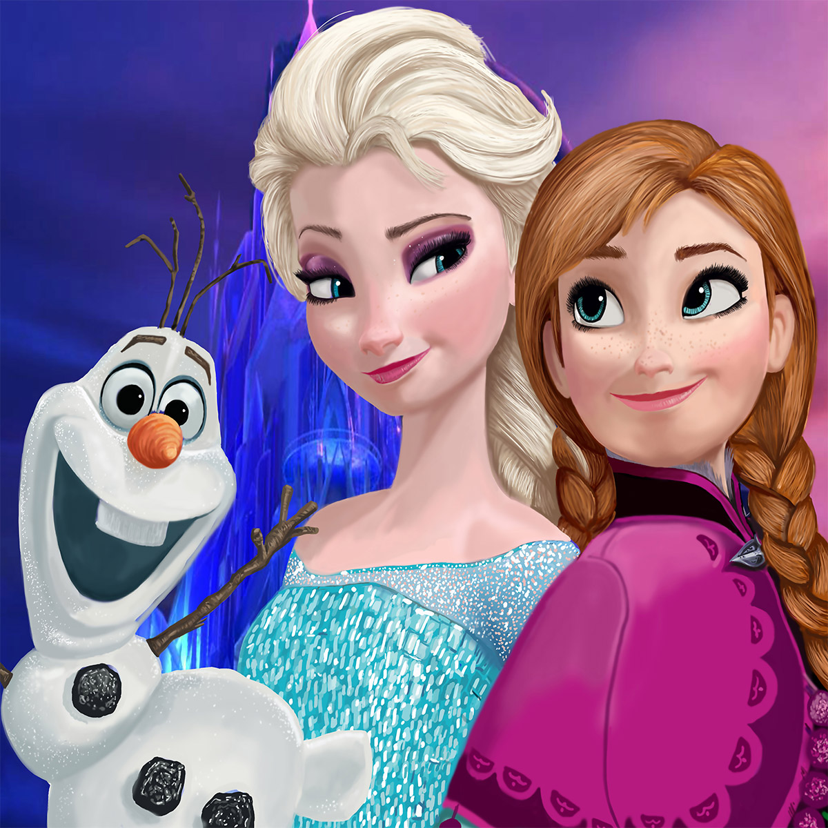 Papel de Parede Frozen - Imagem 2