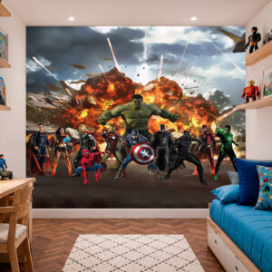 Papel de Parede Vingadores Explosão