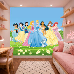 Papel de Parede Princesas Campo