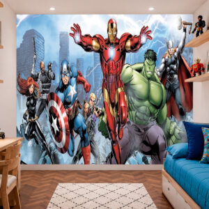 Papel de Parede Vingadores Desenho HQ